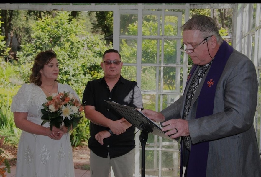 Wedding ceremony by Dr. Gerrit Rademeyer in Vivo